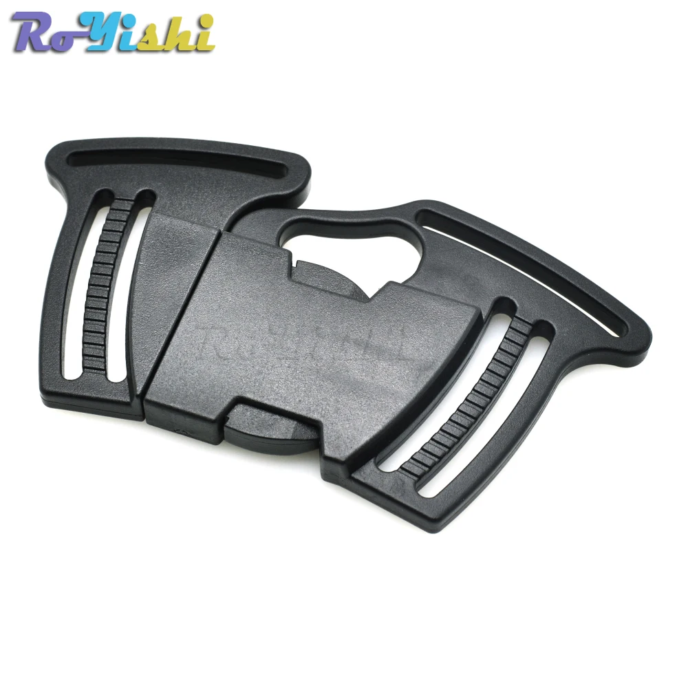 38mm 10pcs Plastic Side Release Center Buckles Swing Head Swivel style Backpack Straps Webbing Size 1-1//2