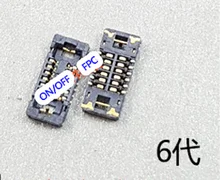 10 шт./лот включения/выключения FPC разъем J0801 Для iPhone 6 6 Г 4.7 «На Материнской Плате