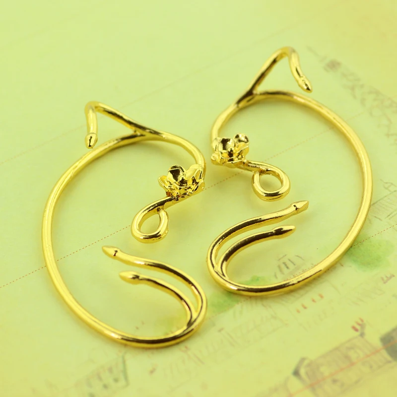 Женские серьги пусеты feimeng в виде сказочной красавицы и чудовища|stud earrings|rose stud