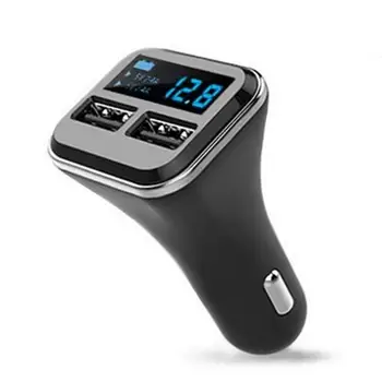 

Adeeing 4.8A Dual USBPort Vehicle Mounted Cellphone Charger Adapter LED Display Voltage Monitor Fast Car Charger Fast