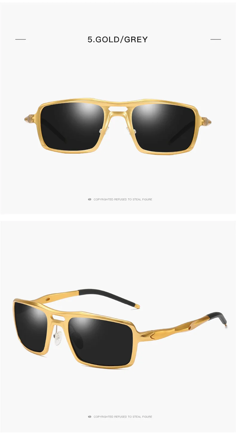 2019 LVVKEE люксовых брендов очки Спорт Поляризованные Для мужчин Gafas Открытый UV400 мужские солнцезащитные очки сплава H2O синий
