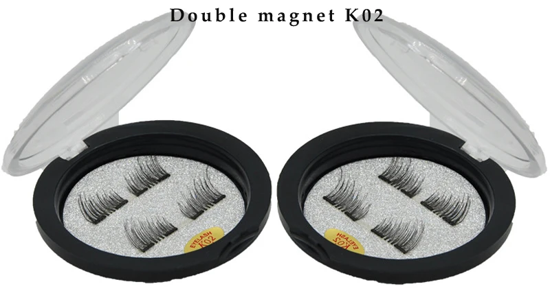 d22 Eye Lashes Magnetic Box 4pcs 3d Magnetic False Eyelashes Natural Eye Lashe Reusable Handwork False Lashes Japan Visofree 12 (5)