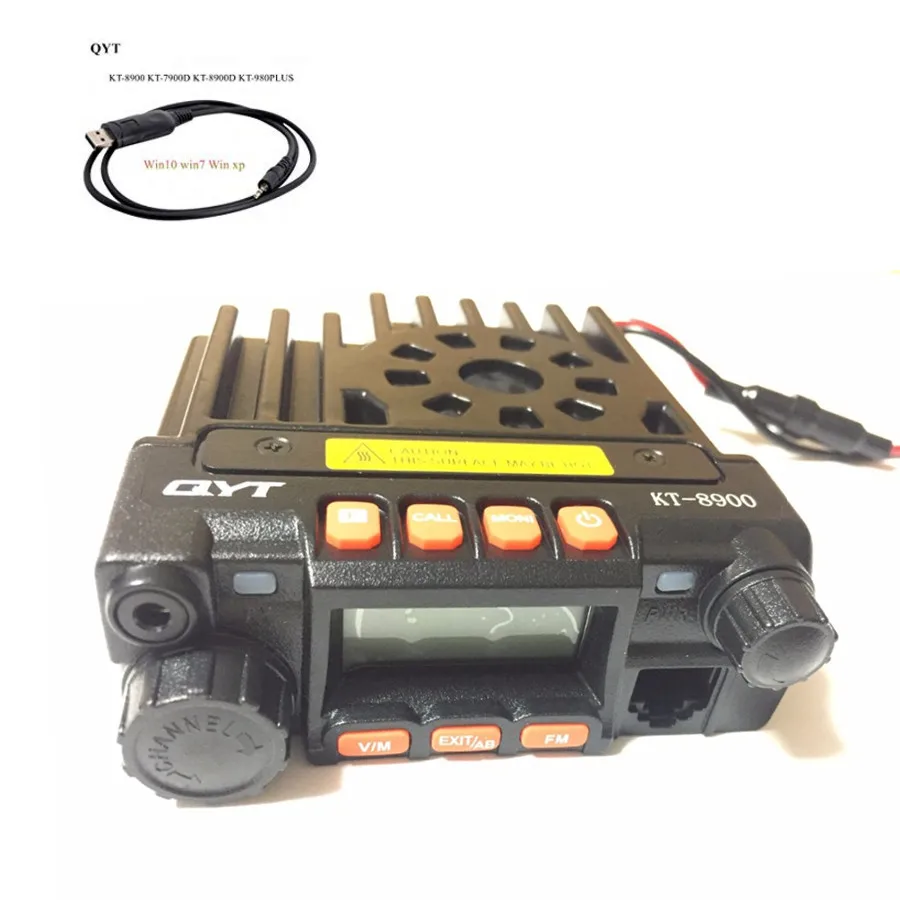 QYT KT 8900 KT8900 25 Вт 136 174 МГц 400 480 мини двухдиапазонное мобильное радио двухстороннее