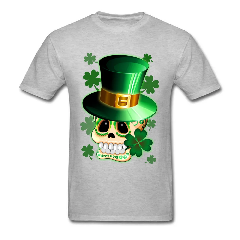 St Patrick Skull Cartoon_grey