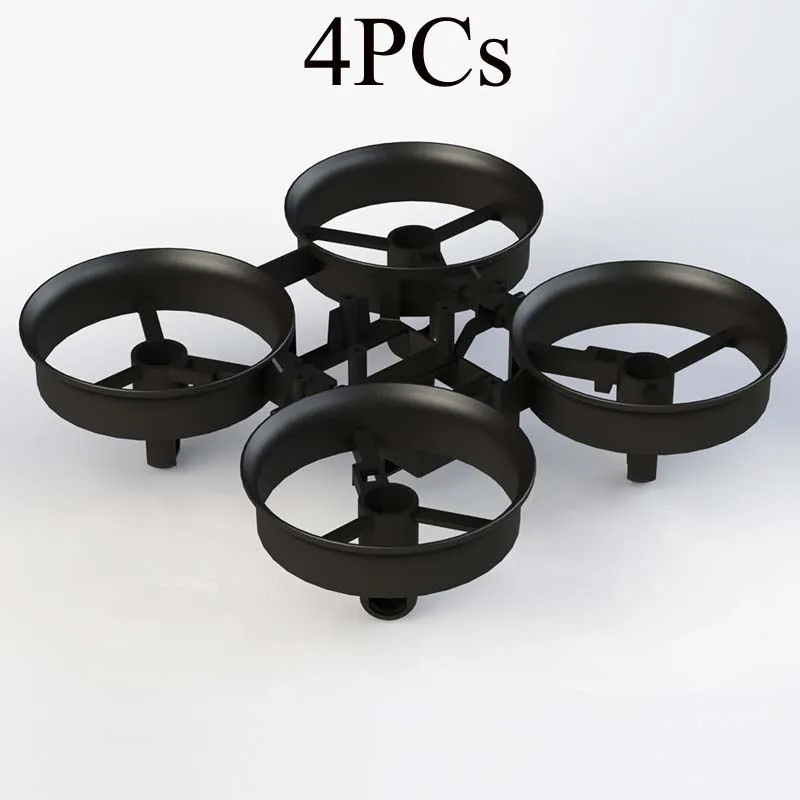 

4PCs Tiny Whoop Drone Frame for Inductrix FPV Pro FC Betaflight 716 718 720 Motor RC Everyine E011 Accessories