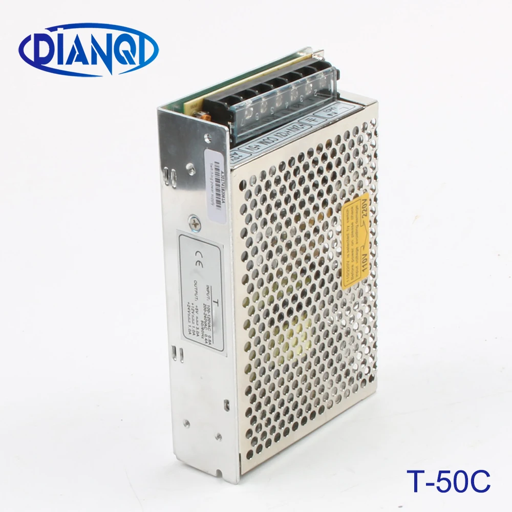 

Triple output power supply 50w 5V 4A, 15V 1A, -15V 1A power suply T-50C ac dc converter good quality