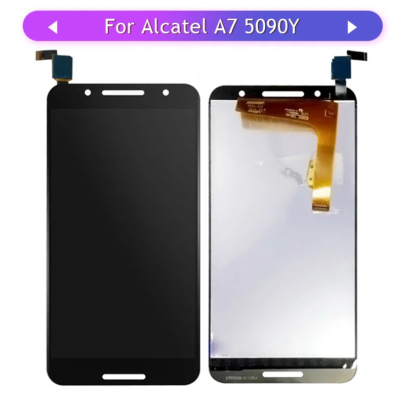 ЖК-дисплей для Alcatel One Touch A7 5090Y OT5090 сенсорный экран ЖК-дисплей для Alcatel 5090 Сенсорная панель стеклянная дигитайзер сборка