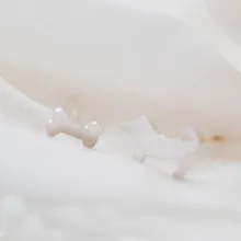 30 пар, смешная собачья кость, двухбоковая Зажимная шпилька серьги, драгоценности, смешанные цвета, много женщин, дети, подарок