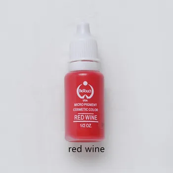 

2pcs red wine Disposable Tattoo Ink Pigment Supplies for Permanent Makeup