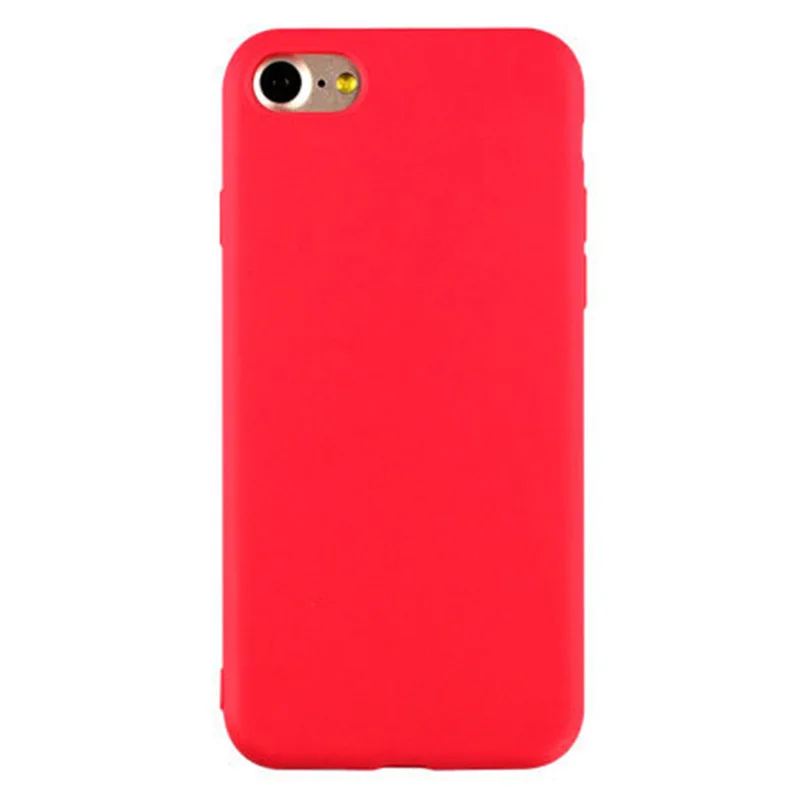 Силиконовый матовый чехол из ТПУ для iPhone 11 Pro Max мягкий накладка 11X6 6s 7 Plus 8 Защитные