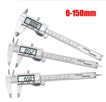 Buy LIXF-Metal 150mm / 6-inch LCD Stainless Steel Electronic Digital Caliper Digital vernier caliper measuring gauge