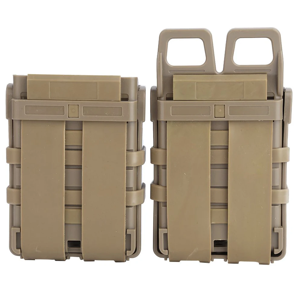Тактический Быстрый Маг мешок набор для M4 5 56 ABS подсумок Молл системы Mags