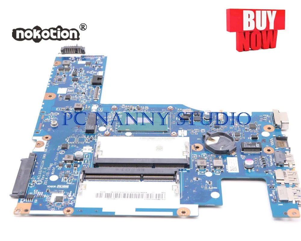 PCNANNY 5B20H14411 NM-A362 для lenovo G50-80 материнская плата ноутбука ACLU3 ACLU4 I3-5010U проверено |