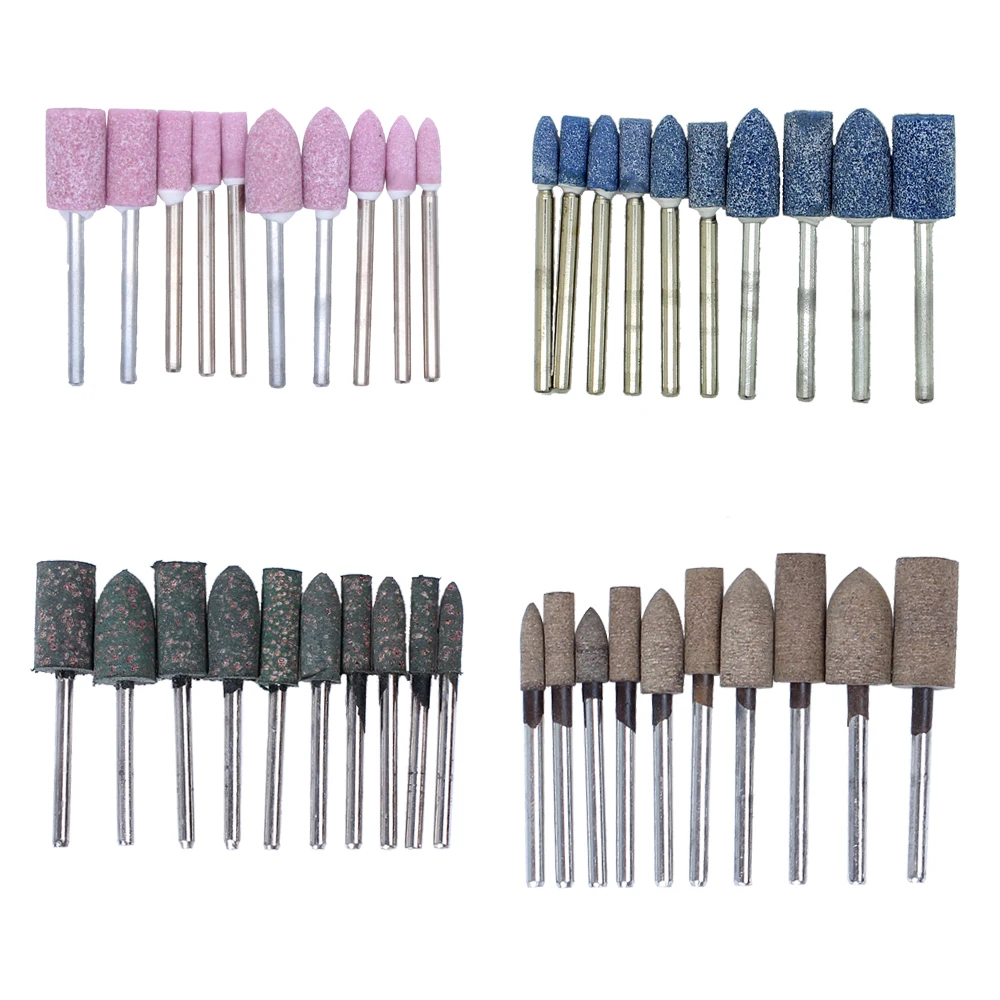 Abrasive Grinding Burr Bit Cone Tapered Stone Polishing Head Wheel Mounted 25Pcs Abrasive Grinding Burr Bit Cone Tapered Stone Polishing Head Wheel Mounted 25Pcs