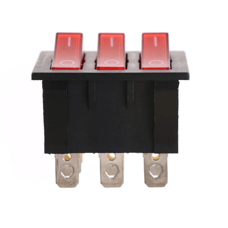 1 шт. 16a/30a 250 В переменного тока 9pin кулисный переключатель KCD3 34*40 большой