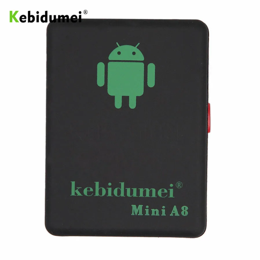 Kebidumei A8 Мини GSM lbs-трекер Global Time GSM/GPRS отслеживающее устройство с кнопкой SOS для автомобилей детей старшего устройство для определения местоположения домашних животных