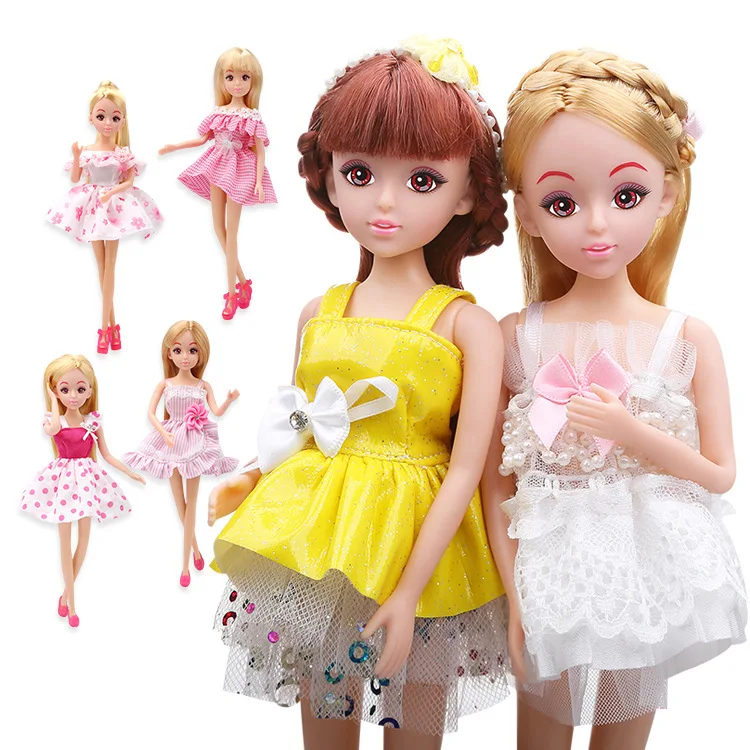 Fashion Girl Doll font b Action b font Models Dolls cute DIY font b toy b