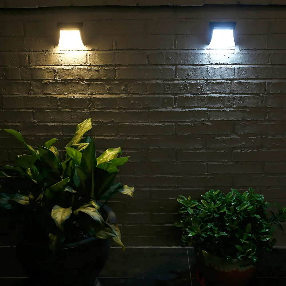 

Waterproof Light Sensor LED Solar Lights Outdoor Stairs Fence Landscape Garden Lights Outdoor Lighting Garden Decoration