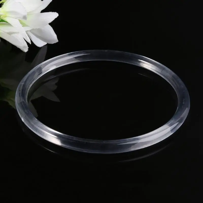 Женские пластиковые круглые ручки прозрачная запасная часть для DIY кошелек