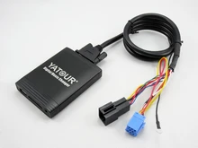 Car Mp3 Player USB Digital CD Music Changer for ISO 8-Pin VW Audi Skoda Seat AUX SD MP3 adapter Car Audio Yatour Bluetooth Phone