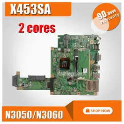 X453SA материнская плата для ноутбука ASUS X453S X453SA X453 F453S тест плата 100% OK N3050/N3060 2 ядра