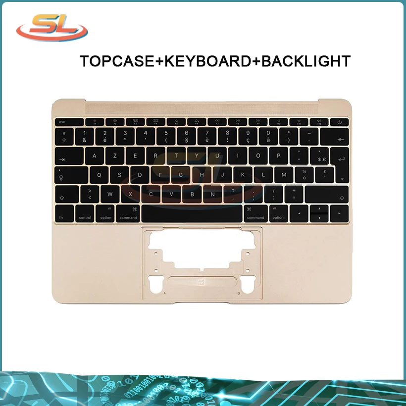 Настоящий Топ чехол для MacBook 12 '&#x27A1534 французский США и Германия с клавиатурой