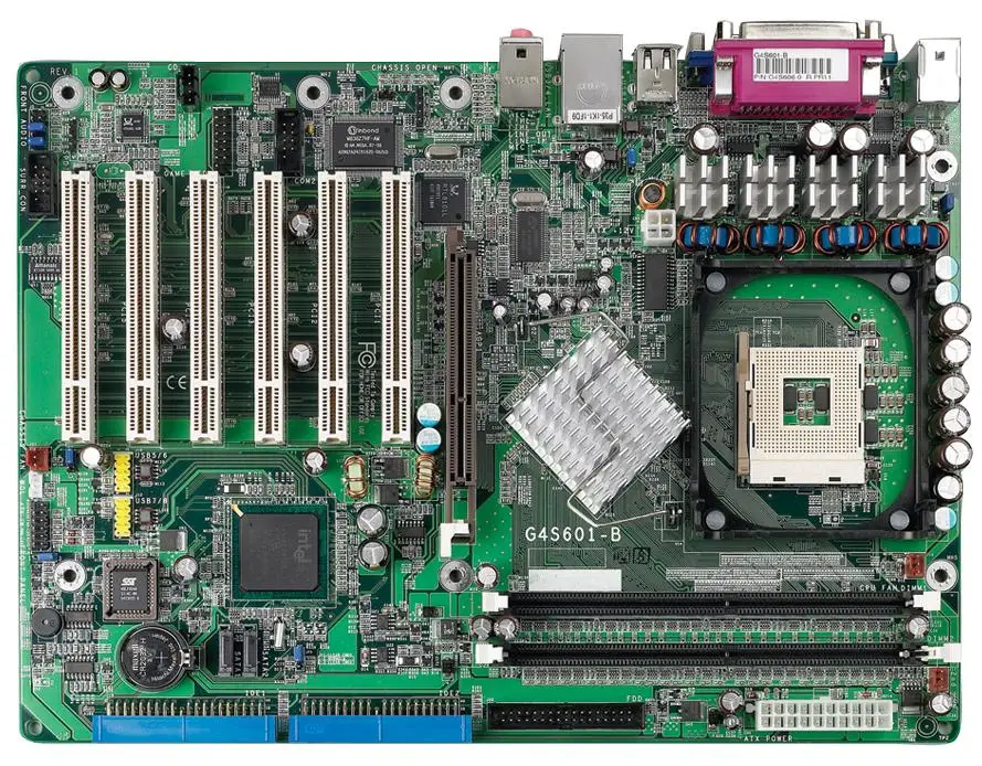 Используется для DFI ITOX G4S601-B 865 ATX G4S601-050 Промышленный контроль промышленное