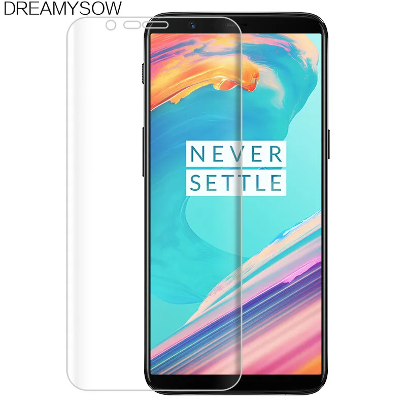 

3D Curved Soft PET Film For Oneplus 5T 5 3T 3 6 for Oneplus 6 5T 5 3 3T Explosion-proof Film Screen Protector Surface Cover Film