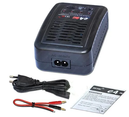 2014-SKYRC Charger-2-4-cells-1A-2A-3A-200mA-lipo-charger-100-240V-AC