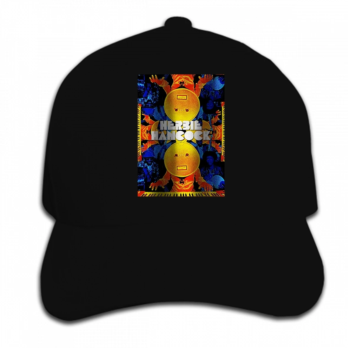 

Print Custom Baseball Cap HERBIE HANCOCK New Collection Black Women Hat Peaked cap