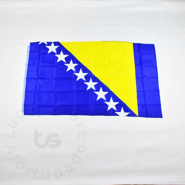 Aerlxemrbrae flagge 90*150cm Bosnien und Herzegowina flagge Banner Hängen  Nationalen flagge Bosnien und Herzegowina - AliExpress