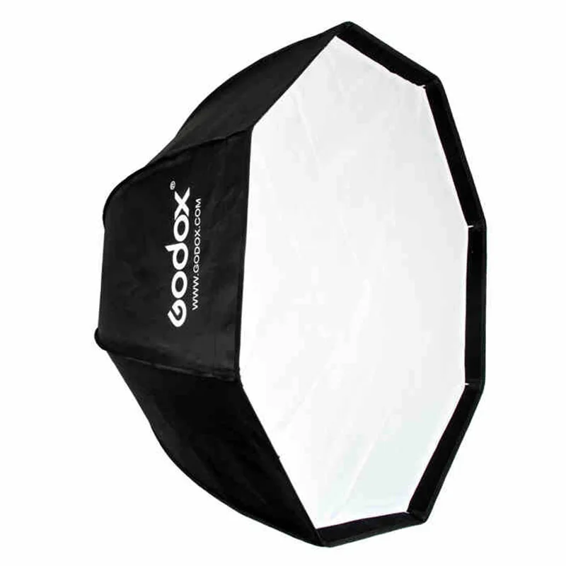 Godox SB-UE восьмиугольный зонтик софтбоксы 120 см портативный для вспышки Speedlite с Bowens крепление