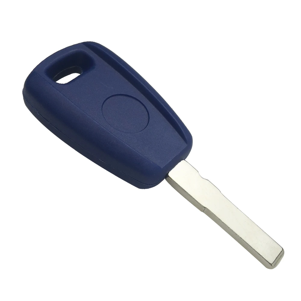 OkeyTech транспондер ключ оболочки Uncut SIP22/GT15R лезвие синий черный авто Обложка чехол для Fiat Punto Doblo Браво Seicento Stilo