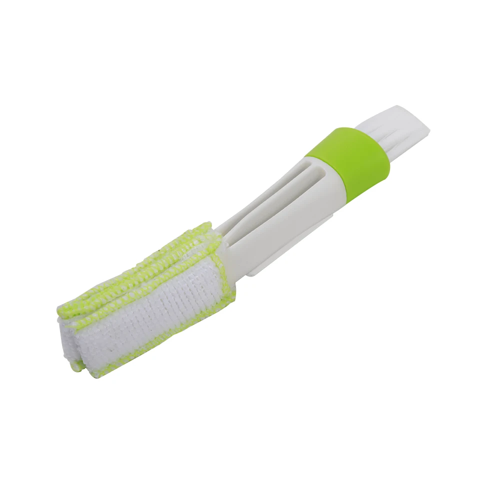 

Portable Double Ended Car Air Conditioner Vent Slit Cleaner Brush Instrumentation Dusting Blinds Keyboard Cleaning Brush