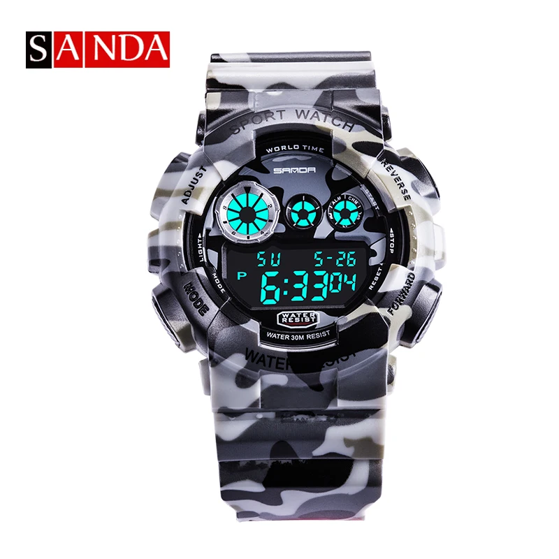 2018 SANDA Men Watch Men Luxury Led Digital Watch Men Waterproof Sports Military Wrist Watches Military Relogio Masculino 2018 SANDA Men Watch Men Luxury Led Digital Watch Men Waterproof Sports Military Wrist Watches Military Relogio Masculino