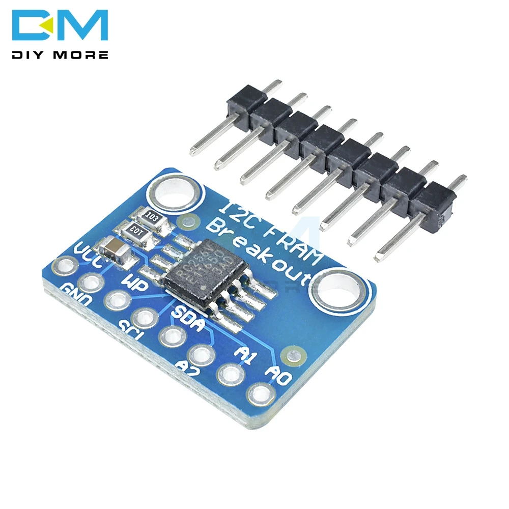 Нелетающая плата для коммутатора MB85RC256V 32KB FRAM памяти IC 12C инструмент разработки 2 7