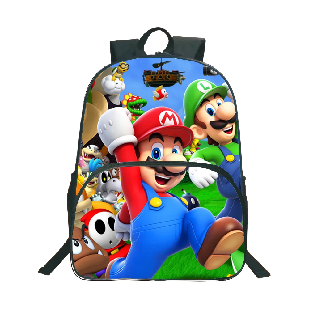 super mario school bag
