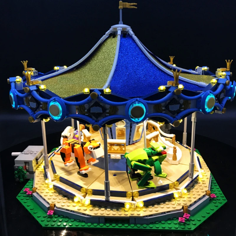 Светильник кой для конструктора Lego строительный город улица 10257 фотоигрушки