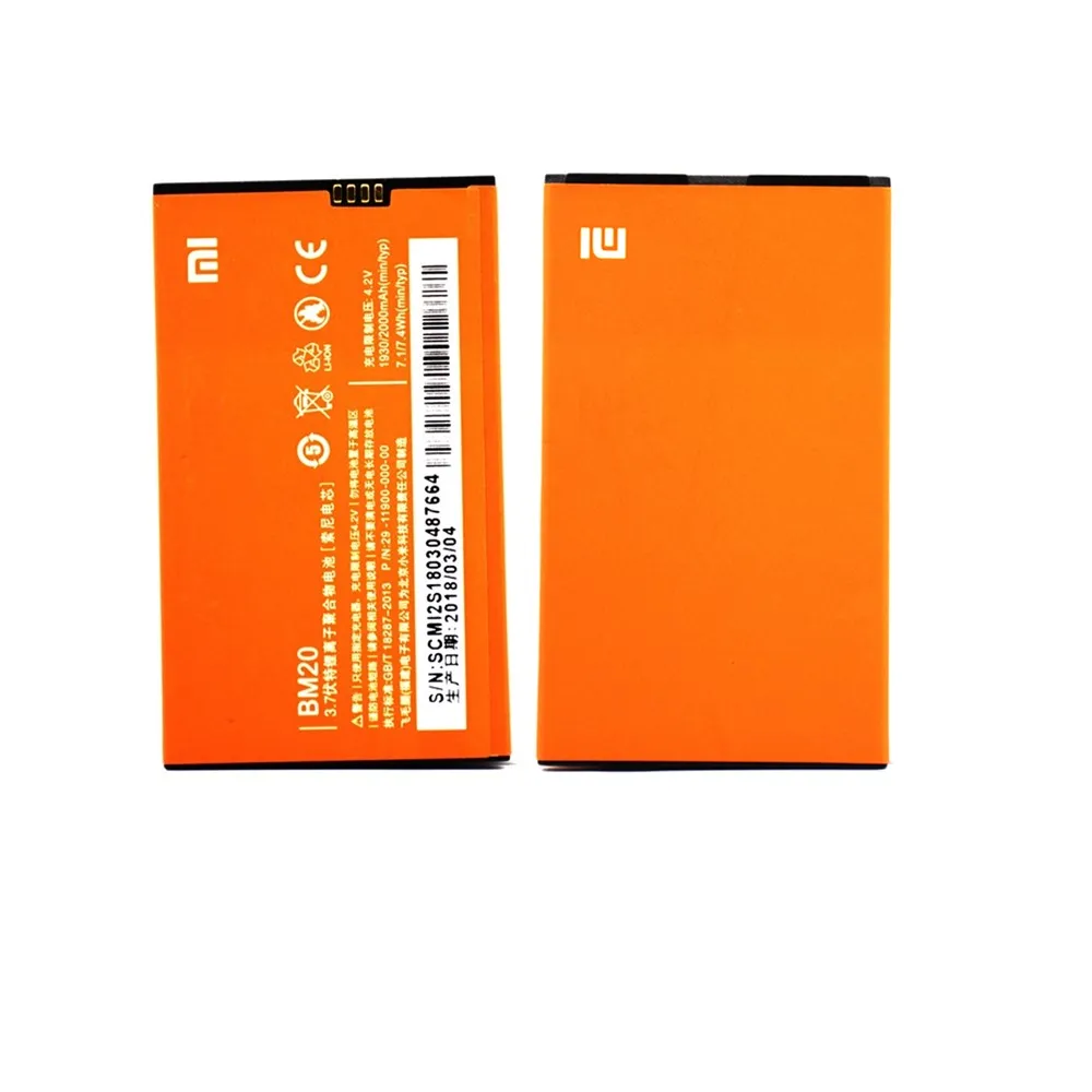 BM20 оригинальный Батарея для Xiaomi M2 M2S Mi2 Mi2S akku 1930/2000 mAh Высокое качество batterie Быстрая
