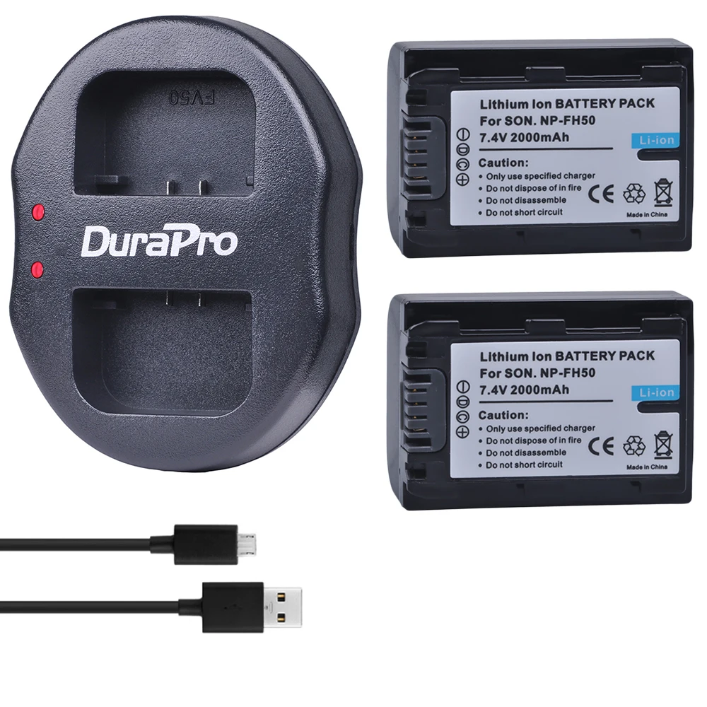 Цифровой аккумулятор + USB зарядное устройство для Sony NP FH50 A230 A330 A290 A380 A390 TG3 TG5 TG7 TG t5