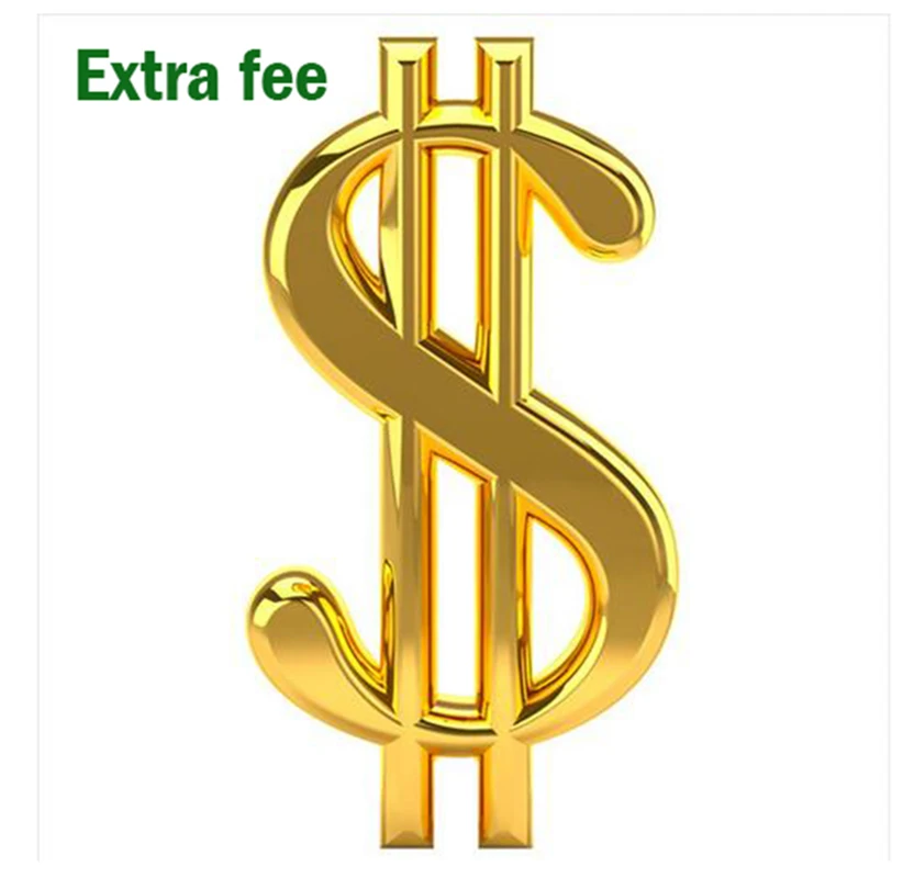 45 USD for Deposit Extra Fee cost just for the balance of your order 