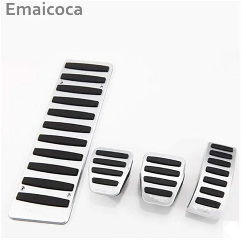 Emaicoca автомобильный Стайлинг газовая Тормозная подставка для ног крышка