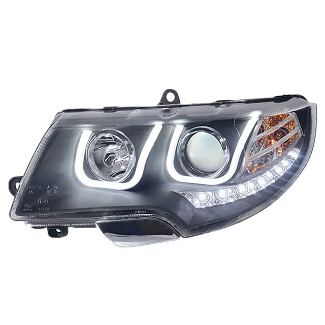 Free shipping ! Car styling LED HID Rio LED headlights Head Lamp case