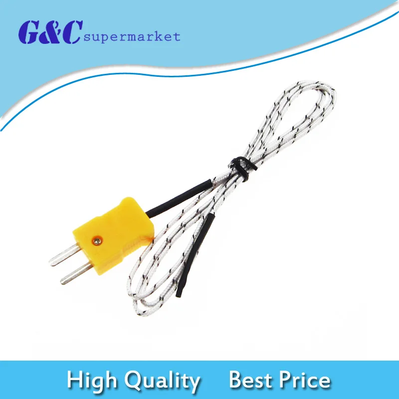 

1PCS 1M Temperature K-type Thermocouple Sensor Digital Probe Tester