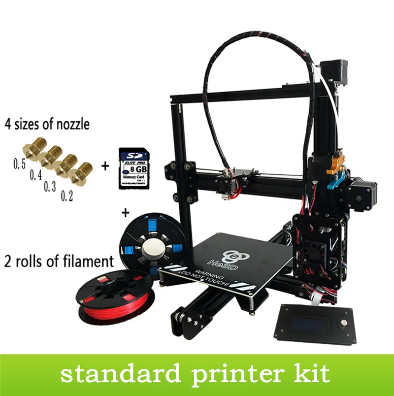  standard printer kit EI3  Single  extruder  prusa i3  3d printer kit  reprap- multi material filament support 