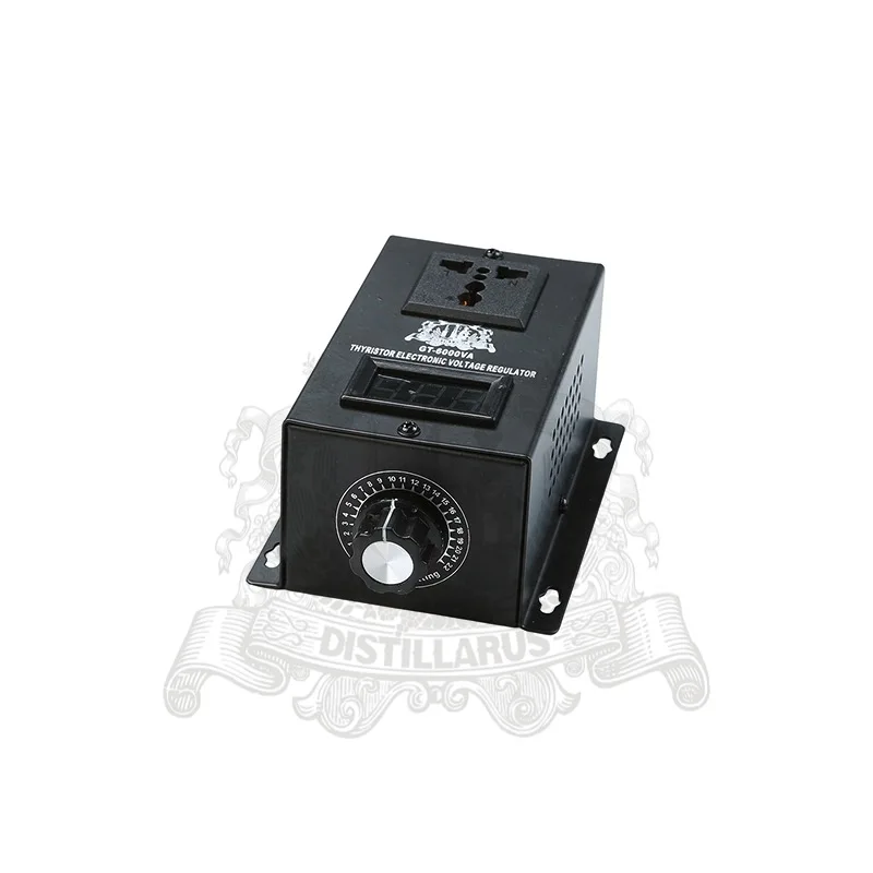 

6000W Thyristor Electronic Voltage regulator 0-220V . REAL Rated power 6000W. Single phase 220V 50Hz