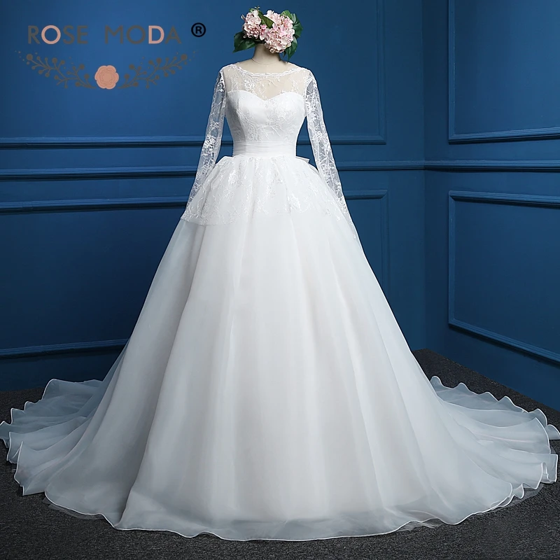 V Back Wedding Dress 2