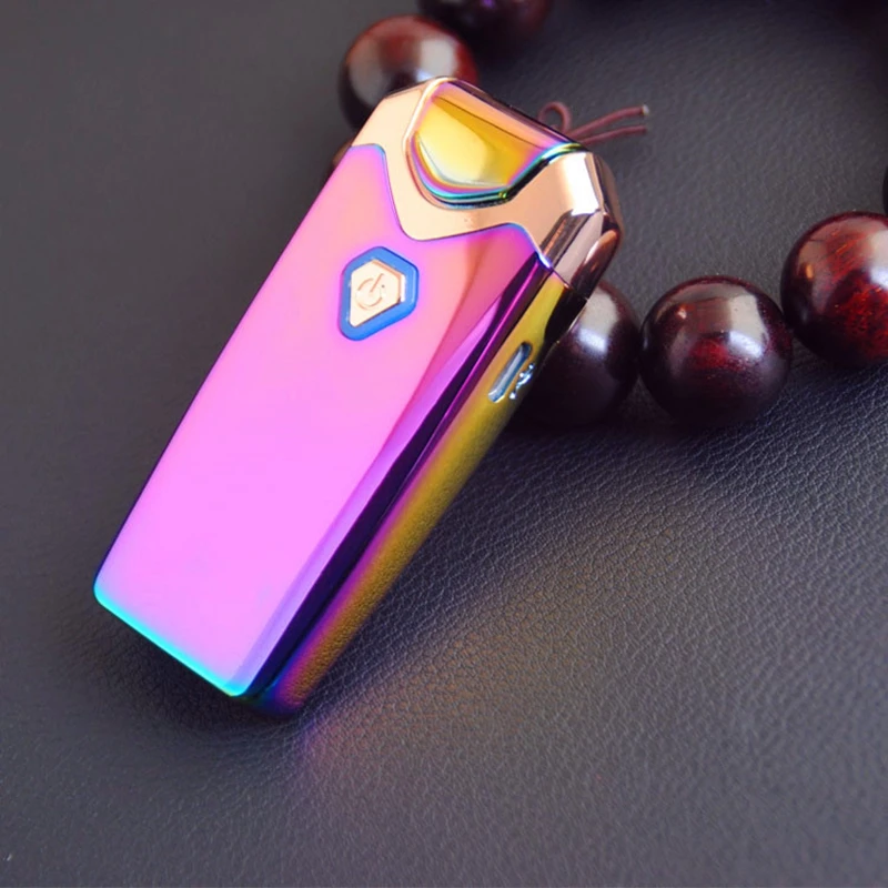 Double Arc Lighter USB Charging WindProof flameless ectronic