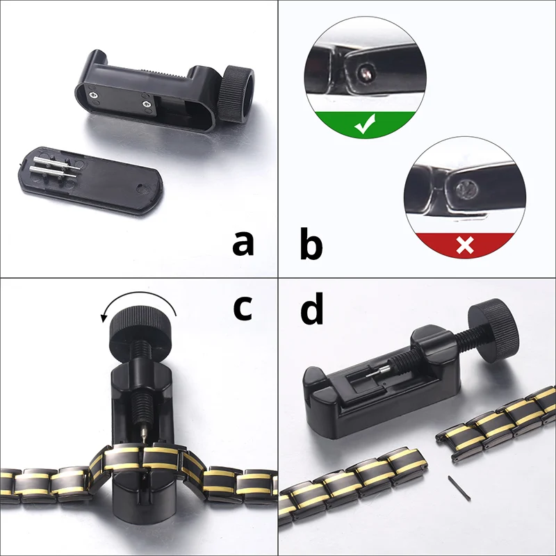 Watchband Link Removal Tool Watch Band Link Adjust Slit Strap Bracelet