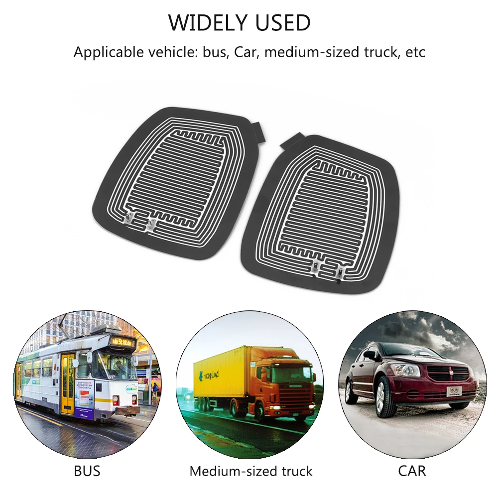 car auto mirror heated pad